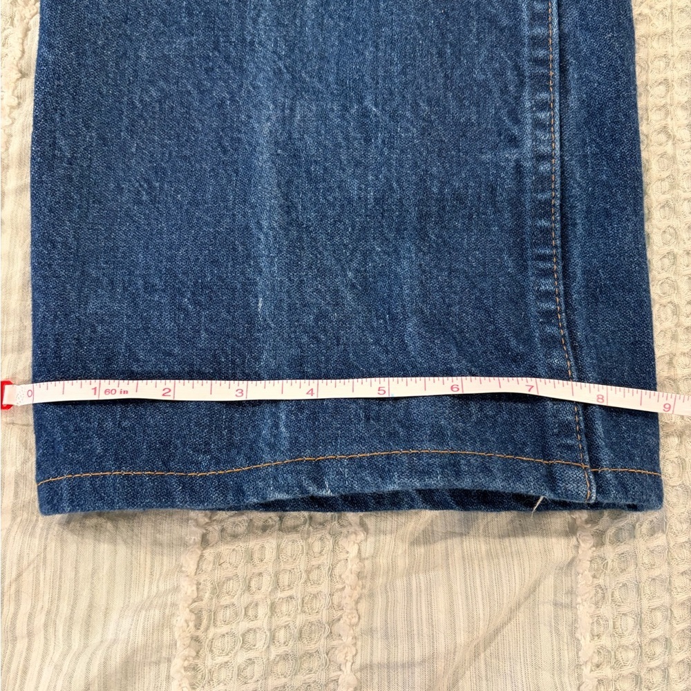 Wrangler 47MWZ Men’s Regular Fit Dark Wash Jeans 38x28 Heavyweight Cotton - Picture 3 of 8